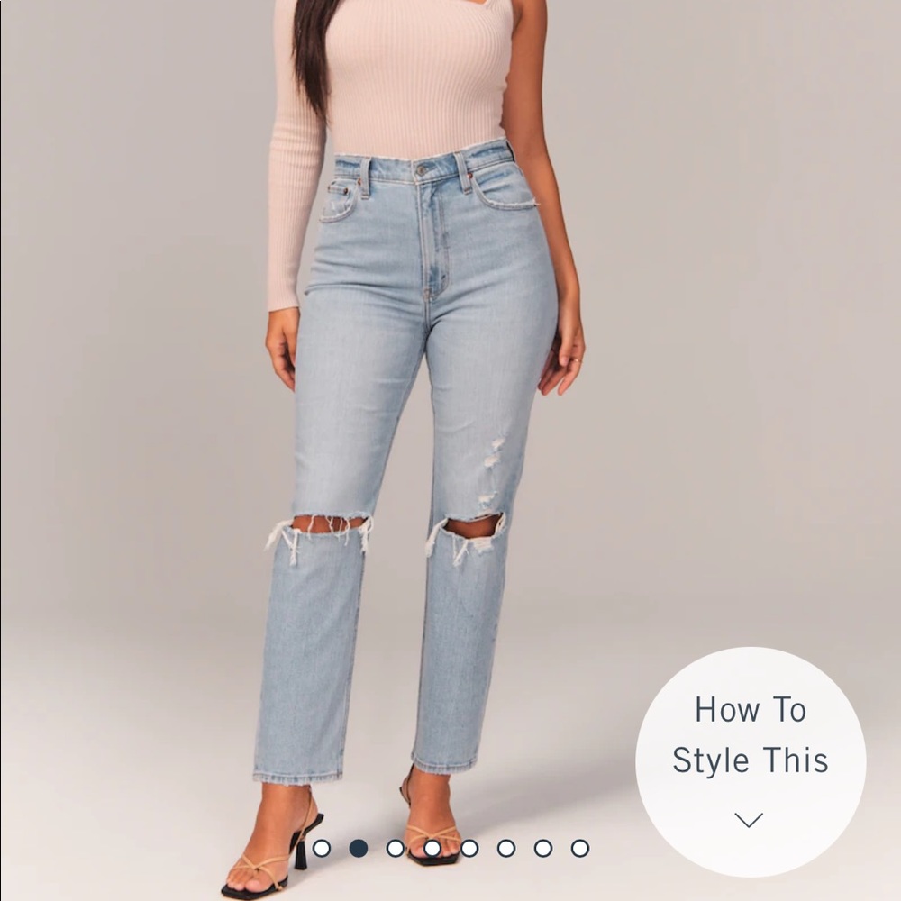 Abercrombie & Fitch jeans curve love 25-0Long
